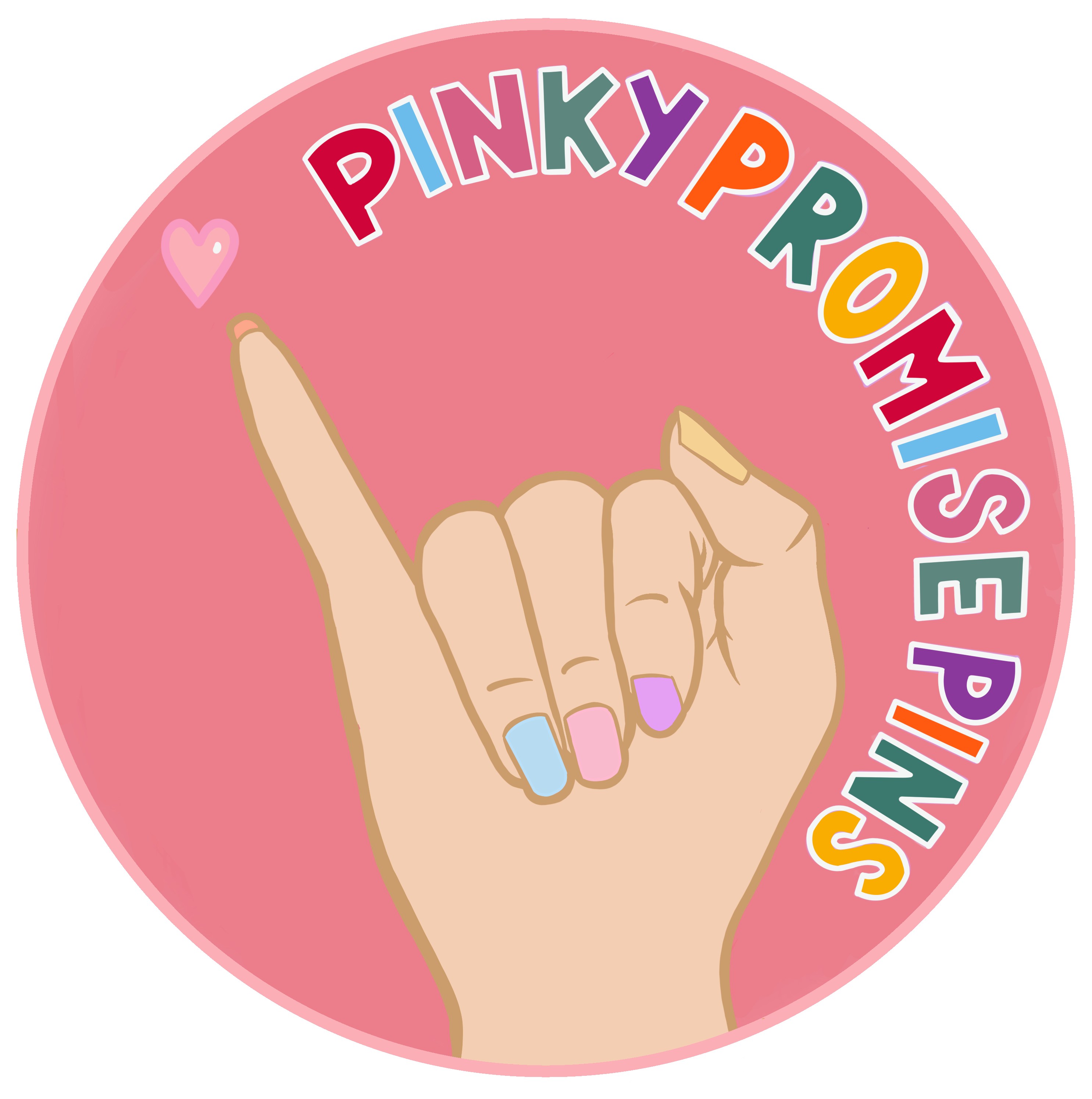 Pinky Promise Pins