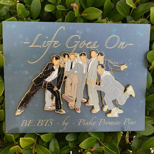 BE.BTS Hard Enamel Pin