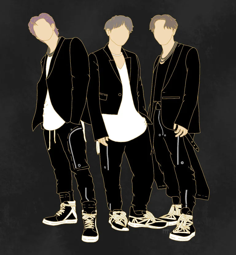 ON.Rap Line Hard Enamel Pin