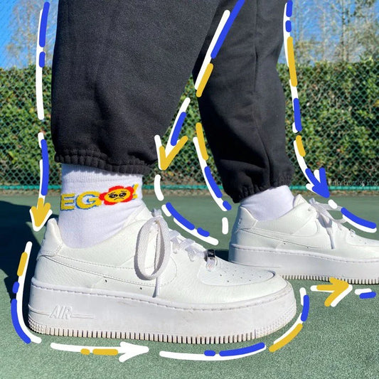 EGO Socks | White